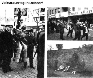 Volkstrauertag in Duisdorf